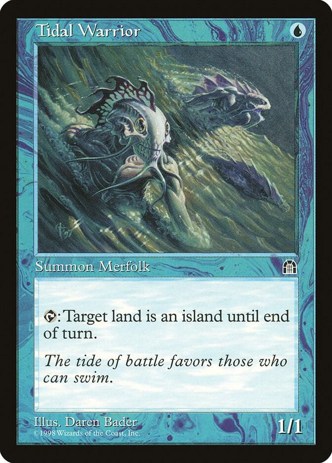 Tidal Warrior card from Stronghold