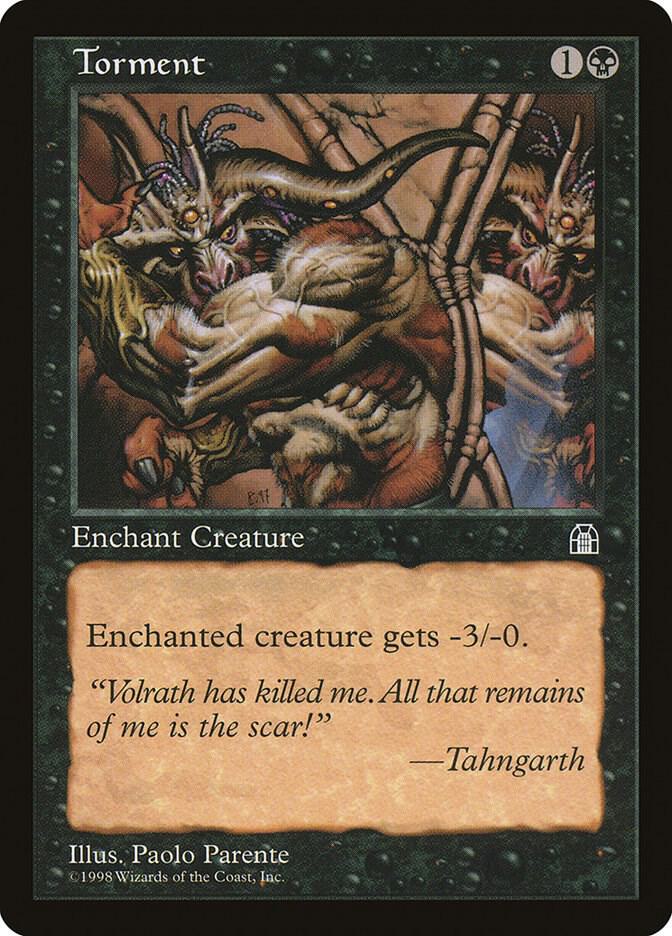 Torment card from Stronghold