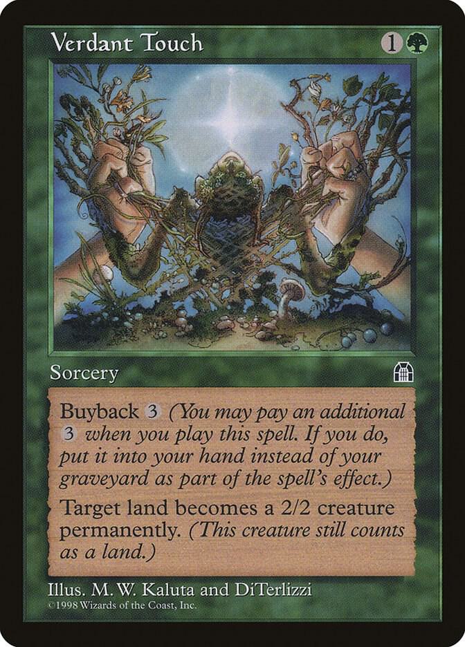 Verdant Touch card from Stronghold