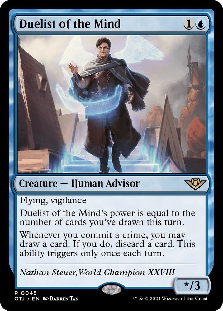Duelist of the Mind 45 card from Outlaws of Thunder Junction
