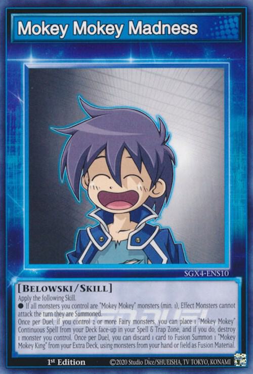 Mokey Mokey Madness SGX4-ENS10 card from Speed Duel GX: Midterm Destruction