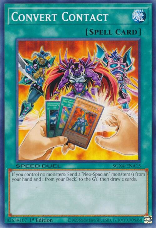 Convert Contact SGX4-ENA15 card from Speed Duel GX: Midterm Destruction