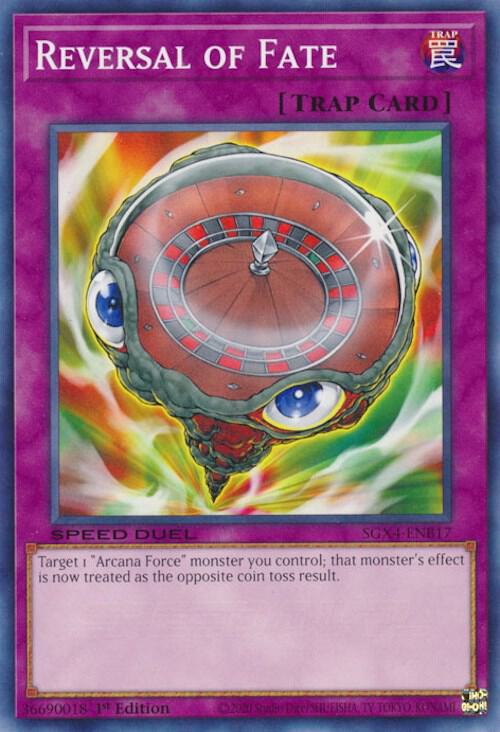 Reversal of Fate SGX4-ENB17 card from Speed Duel GX: Midterm Destruction