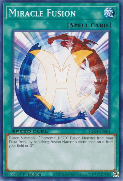 Miracle Fusion SGX4-ENE05 card from Speed Duel GX: Midterm Destruction