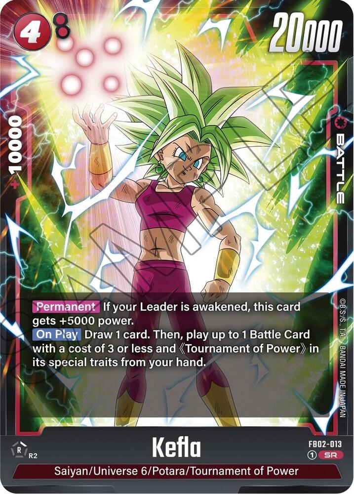 Kefla FB02-013 card from Blazing Aura