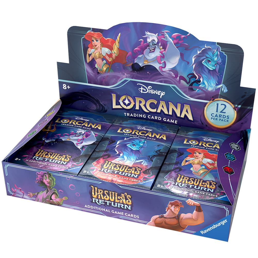 Disney Lorcana: Ursula's Return Booster Box card from Ursula's Return
