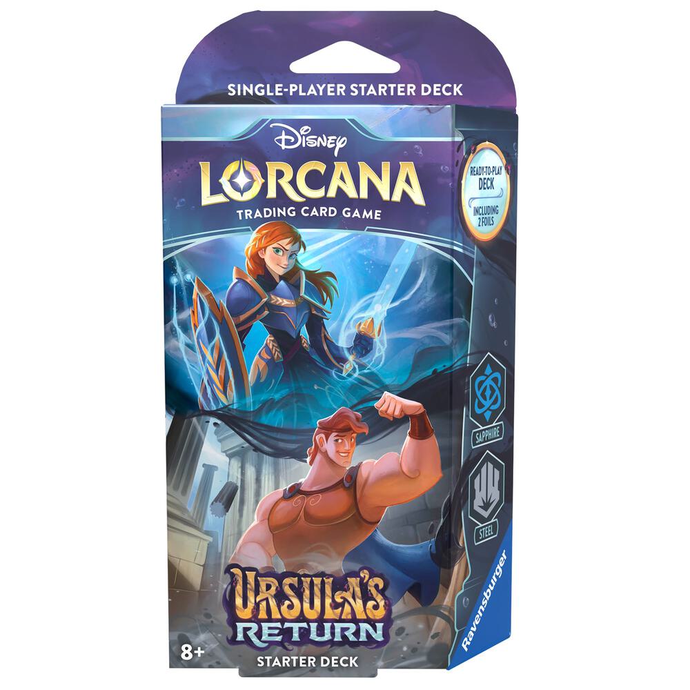 Disney Lorcana: Ursula's Return Starter Deck (Sapphire & Steel) card from Ursula's Return