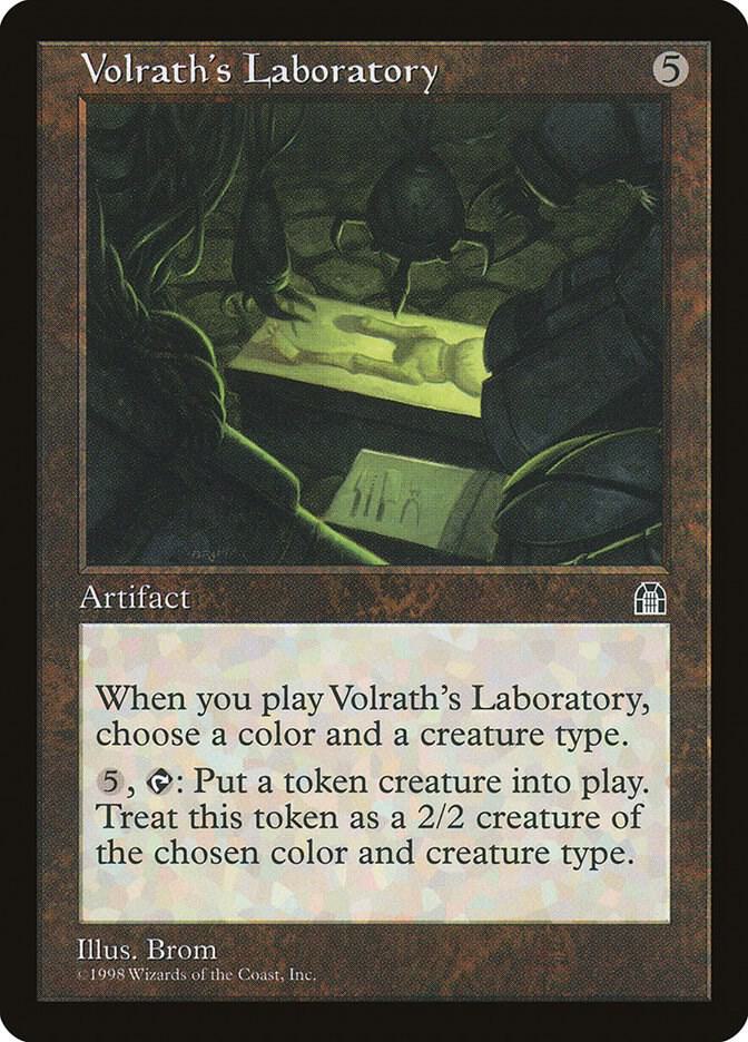 Volrath's Laboratory card from Stronghold