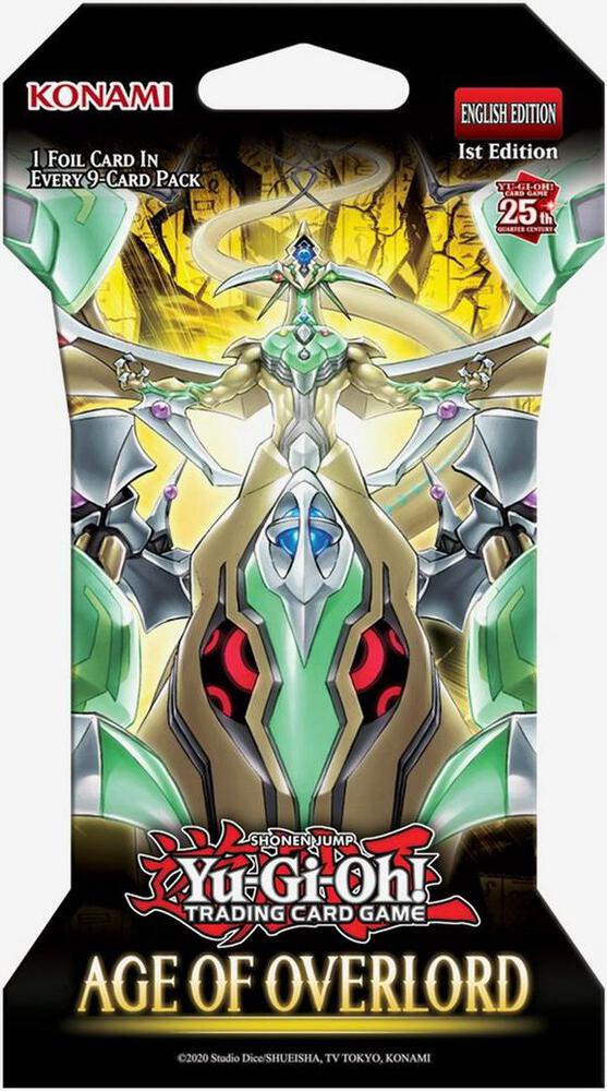 Age of Overlord Sleeved Booster Pack card from Age of Overlord