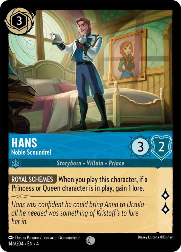 Hans - Noble Scoundrel 146/204 card from Ursula's Return