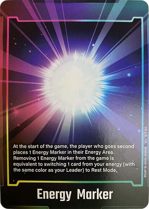 Energy Marker (Basic) card from Fusion World Energy Markers