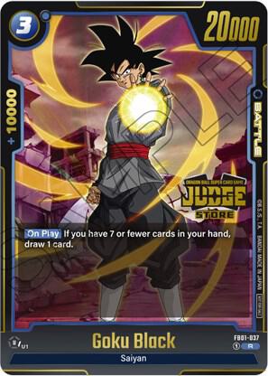 Goku Black (Judge Pack (Store Judge) 01) FB01-037 card from Tournament and Championship Promos