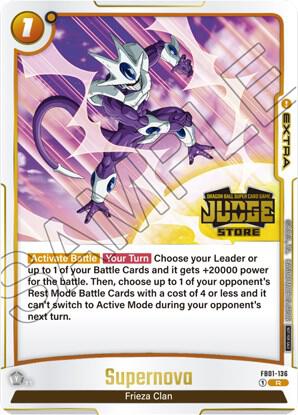 Supernova (Judge Pack (Store Judge) 01) FB01-136 card from Tournament and Championship Promos