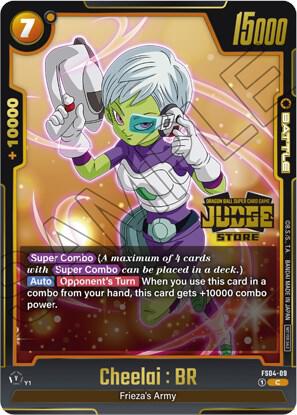 Cheelai : BR (Judge Pack (Store Judge) 01) FS04-09 card from Tournament and Championship Promos