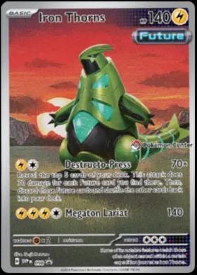 Iron Thorns (Pokemon Center) 098 card from SV: Scarlet & Violet Promo Cards
