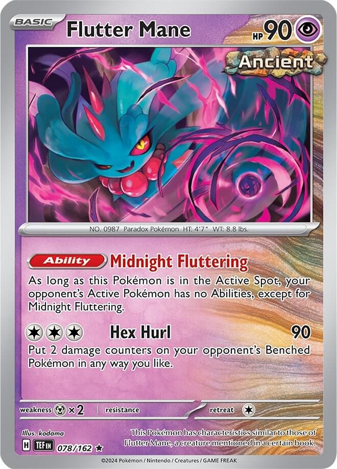 Flutter Mane 078/162 card from Deck Exclusives