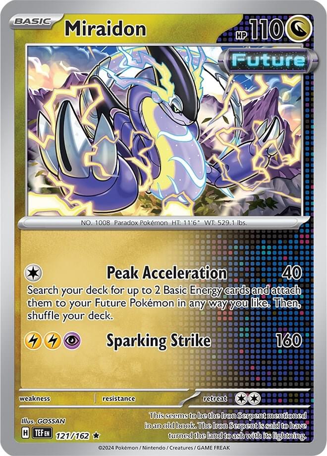 Miraidon 121/162 card from Deck Exclusives