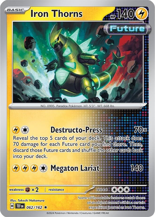 Iron Thorns 062/162 card from Deck Exclusives