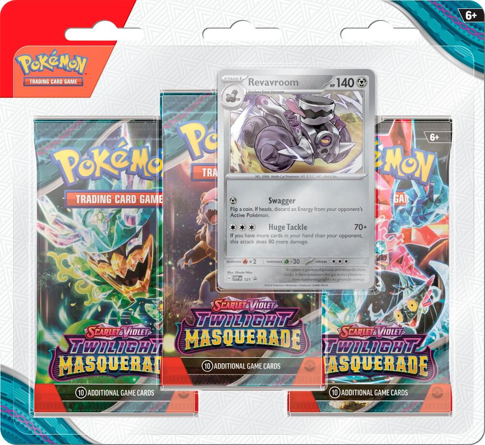 Twilight Masquerade 3 Pack Blister [Revavroom] card from SV06: Twilight Masquerade