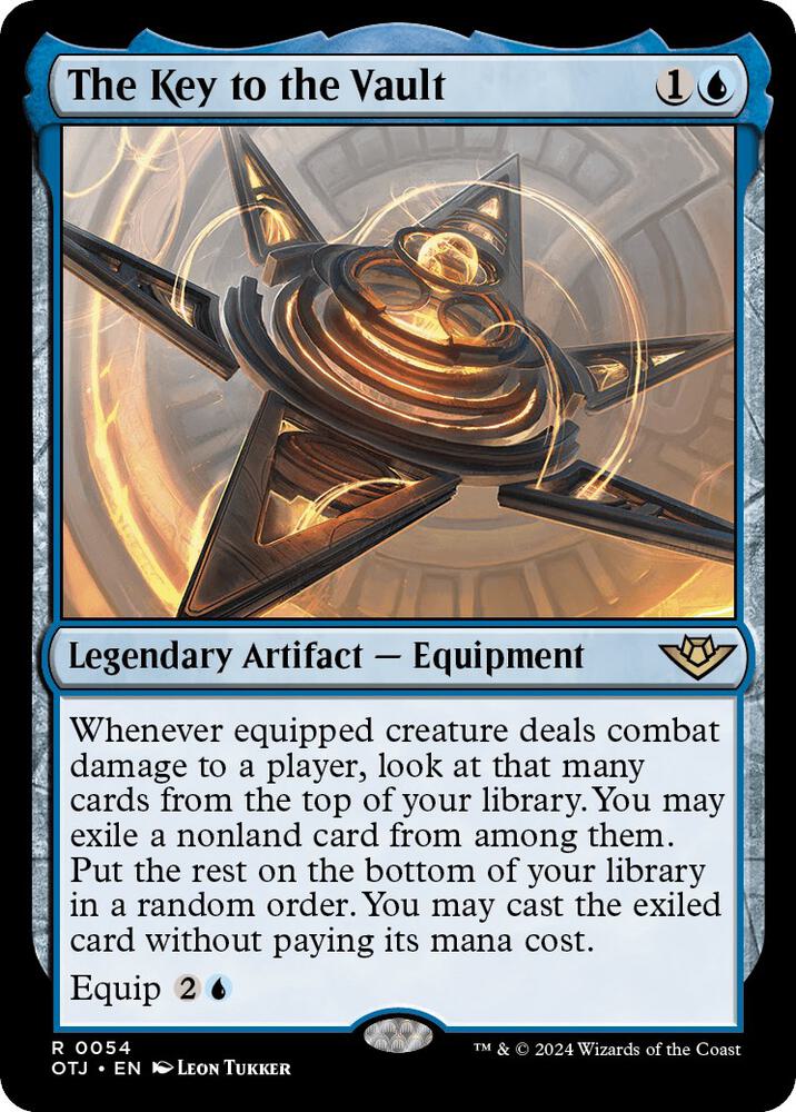 The Key to the Vault 54 card from Outlaws of Thunder Junction