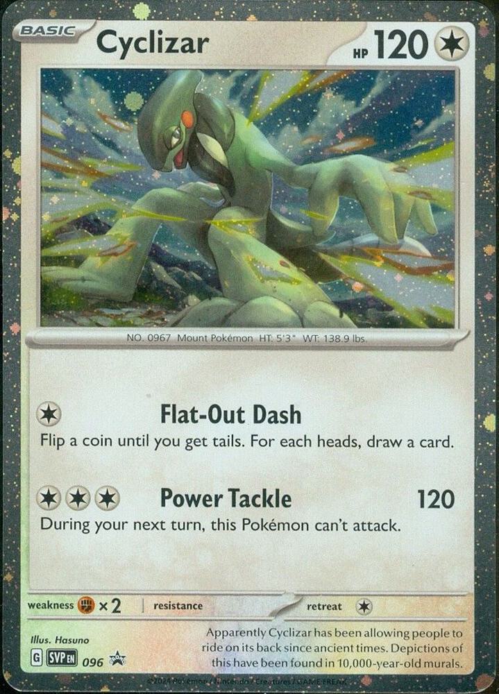 Cyclizar 096 card from SV: Scarlet & Violet Promo Cards