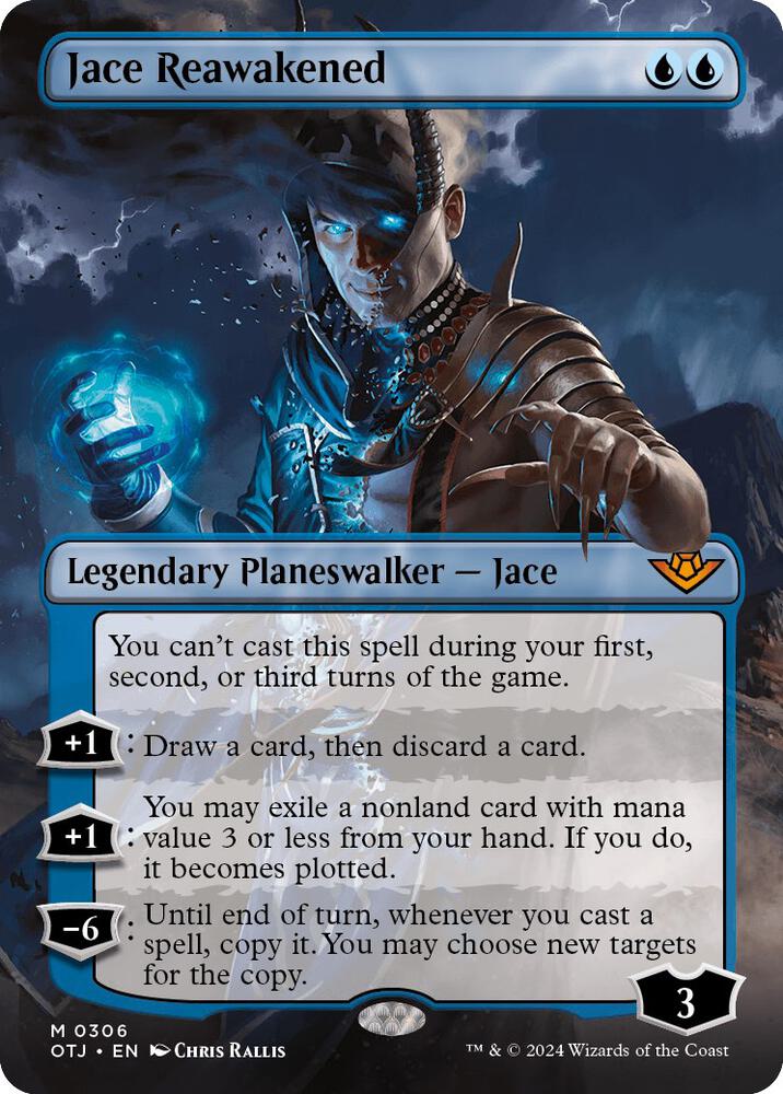 Jace Reawakened (Borderless) 306 card from Outlaws of Thunder Junction