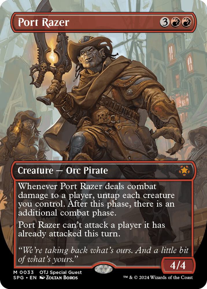 Port Razer (Borderless) 33 card from Special Guests