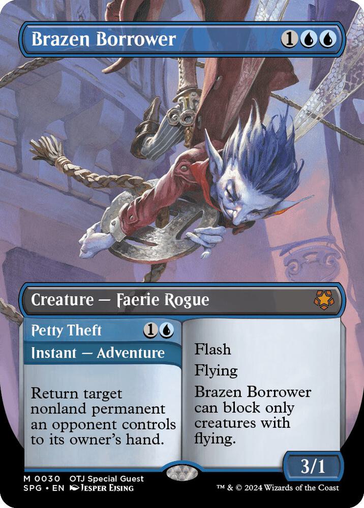 Brazen Borrower (Borderless) 30 card from Special Guests