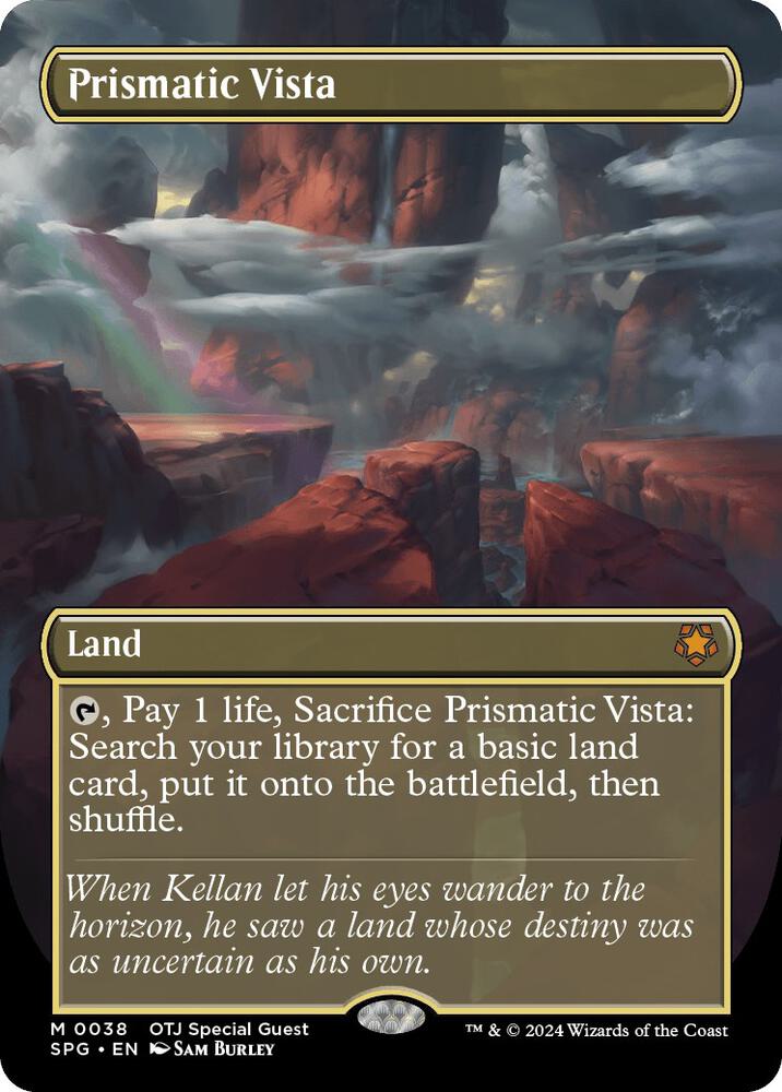 Prismatic Vista (Borderless) 38 card from Special Guests