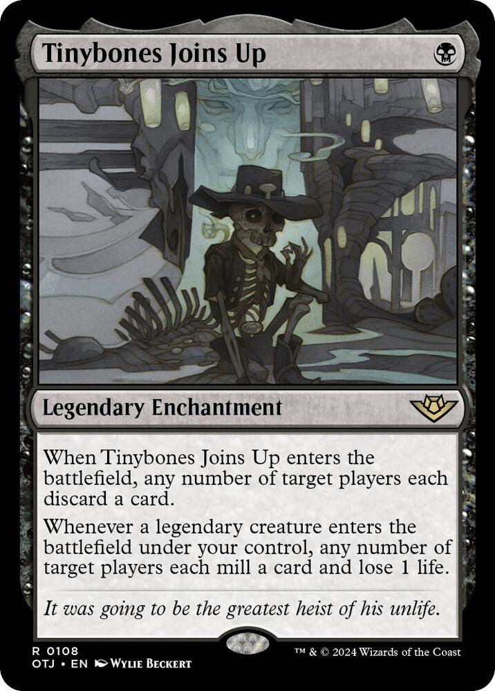 Tinybones Joins Up 108 card from Outlaws of Thunder Junction