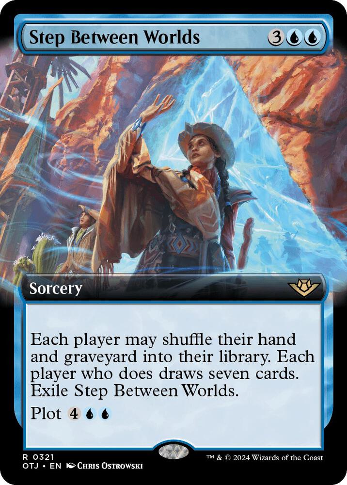 Step Between Worlds (Extended Art) 321 card from Outlaws of Thunder Junction