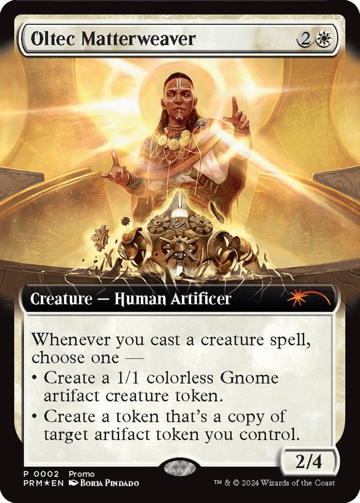 Oltec Matterweaver (Extended Art) 2 card from Launch Party & Release Event Promos