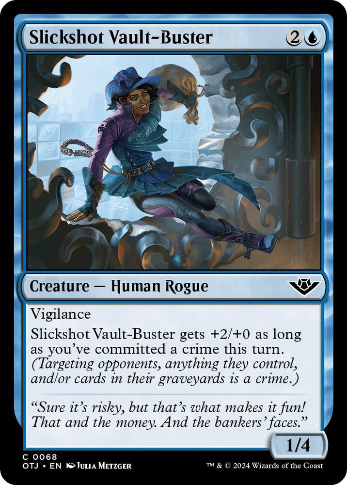 Slickshot Vault-Buster 68 card from Outlaws of Thunder Junction