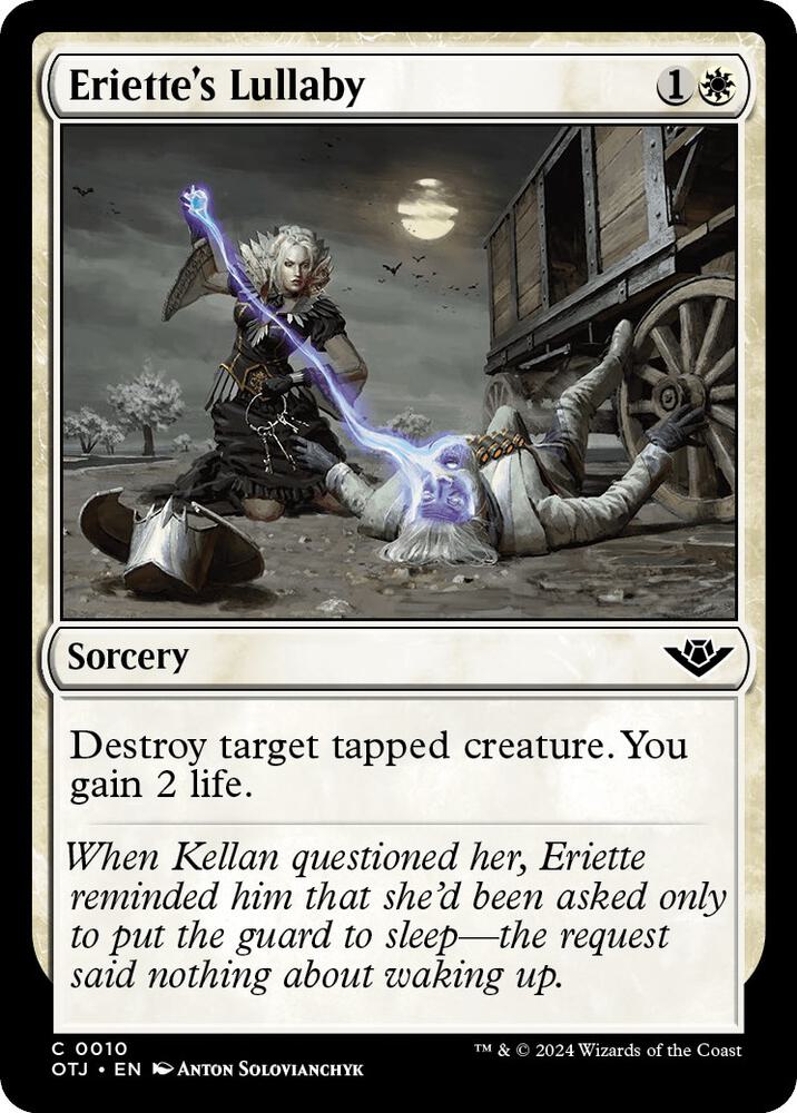 Eriette's Lullaby 10 card from Outlaws of Thunder Junction