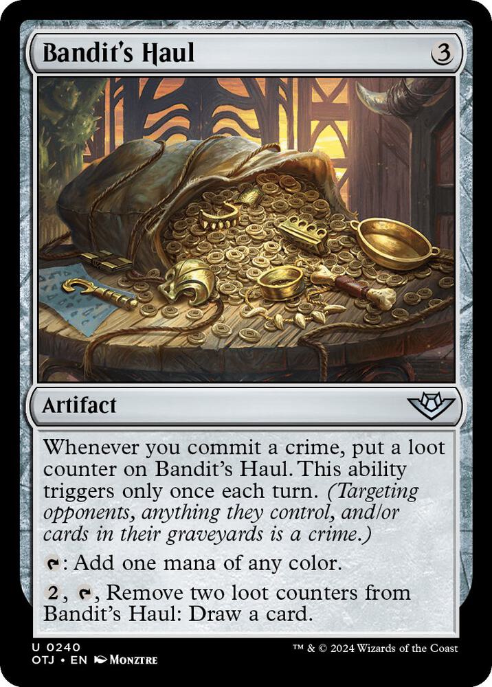 Bandit's Haul 240 card from Outlaws of Thunder Junction