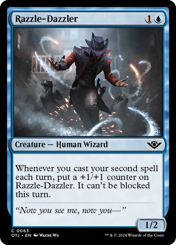 Razzle-Dazzler 63 card from Outlaws of Thunder Junction