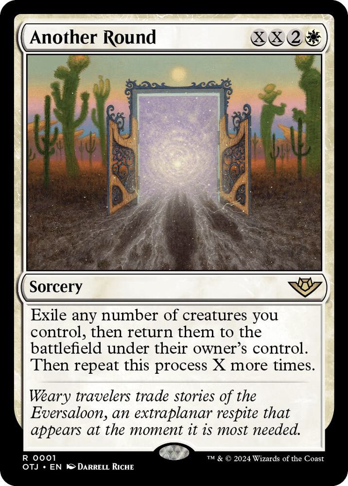 Another Round 1 card from Outlaws of Thunder Junction