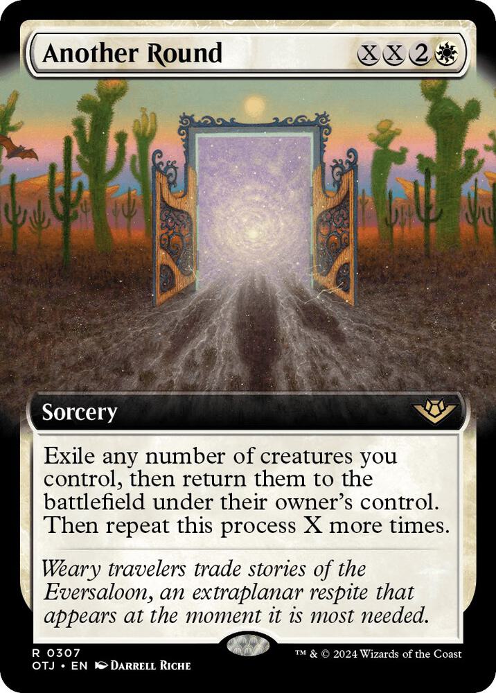 Another Round (Extended Art) 307 card from Outlaws of Thunder Junction
