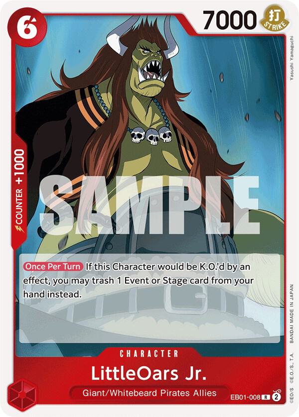LittleOars Jr. EB01-008 card from Extra Booster: Memorial Collection