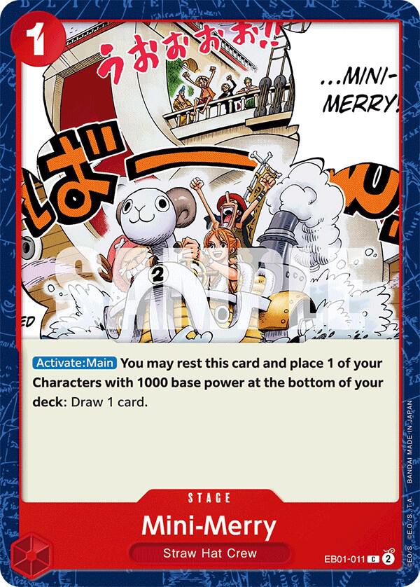 Mini-Merry EB01-011 card from Extra Booster: Memorial Collection