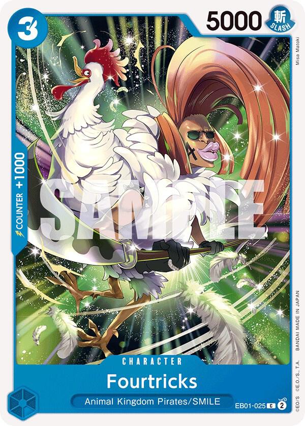 Fourtricks EB01-025 card from Extra Booster: Memorial Collection
