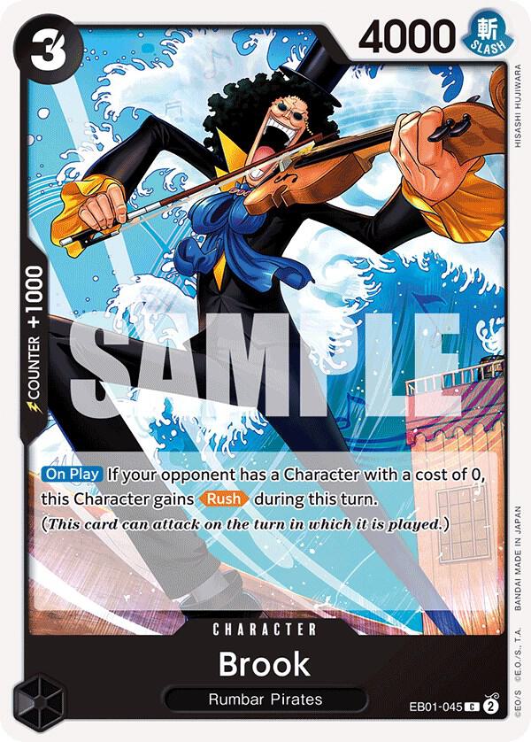 Brook EB01-045 card from Extra Booster: Memorial Collection