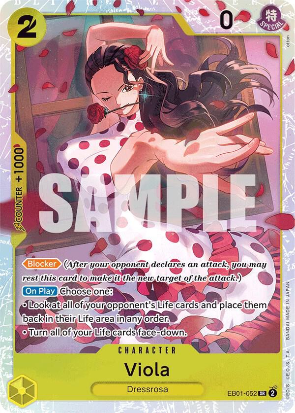 Viola EB01-052 card from Extra Booster: Memorial Collection