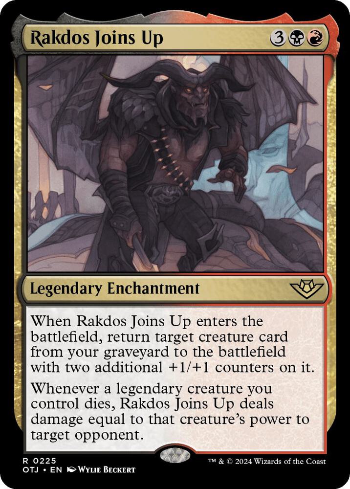 Rakdos Joins Up 225 card from Outlaws of Thunder Junction