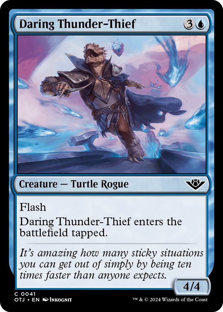Daring Thunder-Thief 41 card from Outlaws of Thunder Junction