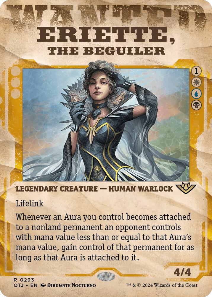 Eriette, the Beguiler (Showcase) 293 card from Outlaws of Thunder Junction