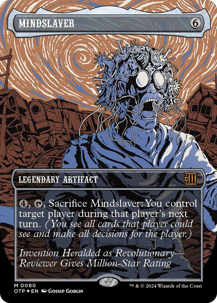 Mindslaver (Textured Foil) 80 card from Outlaws of Thunder Junction: Breaking News