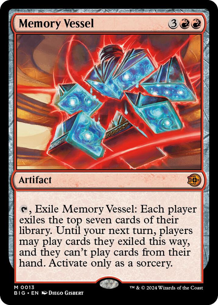 Memory Vessel 13 card from Outlaws of Thunder Junction: The Big Score