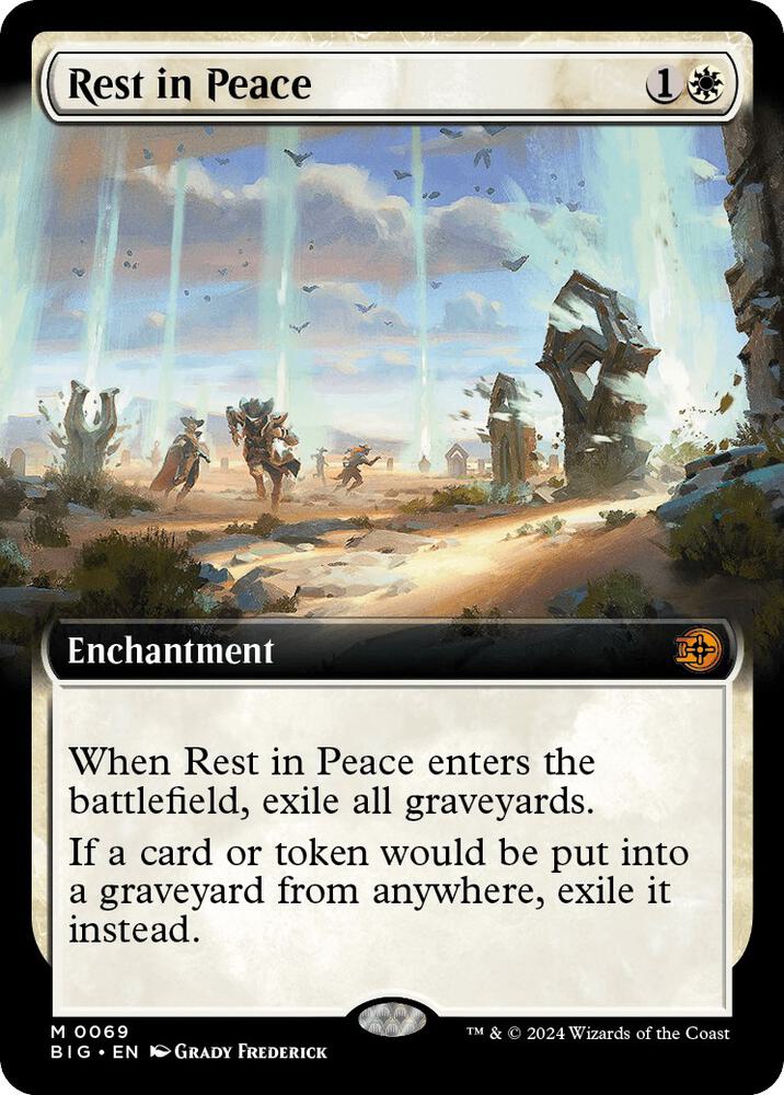 Rest in Peace (Extended Art) 69 card from Outlaws of Thunder Junction: The Big Score