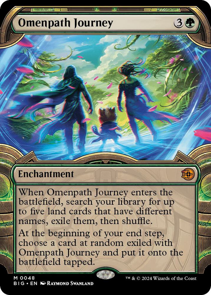 Omenpath Journey (Showcase) 48 card from Outlaws of Thunder Junction: The Big Score